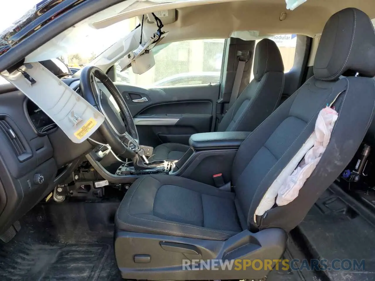 7 Фотография поврежденного автомобиля 1GCHSCEA4N1256790 CHEVROLET COLORADO 2022
