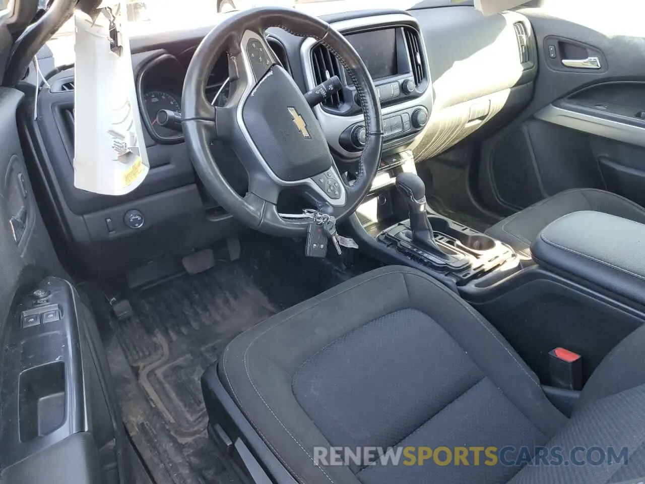 8 Фотография поврежденного автомобиля 1GCHSCEA4N1256790 CHEVROLET COLORADO 2022