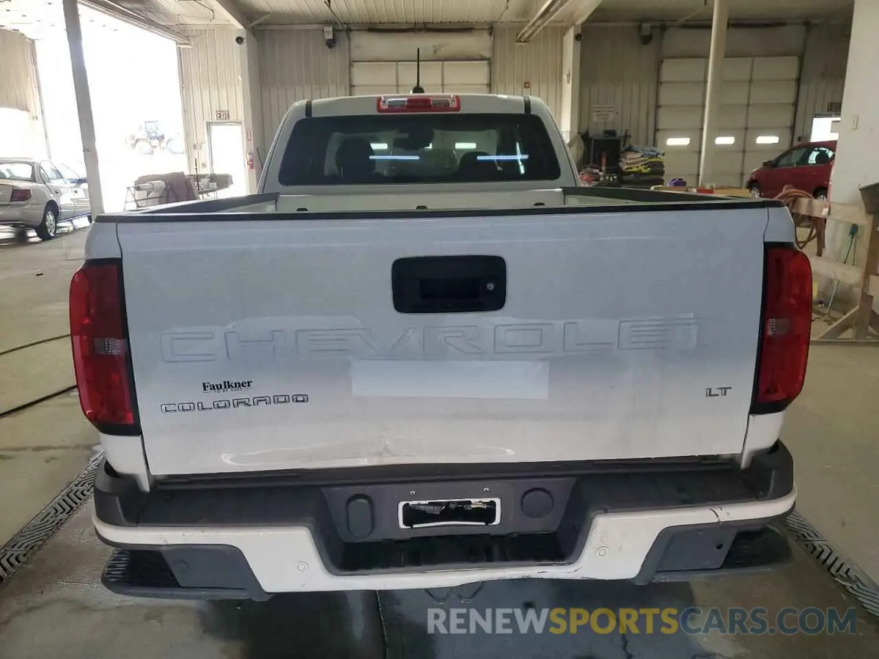 6 Фотография поврежденного автомобиля 1GCHSCEA4N1289689 CHEVROLET COLORADO 2022