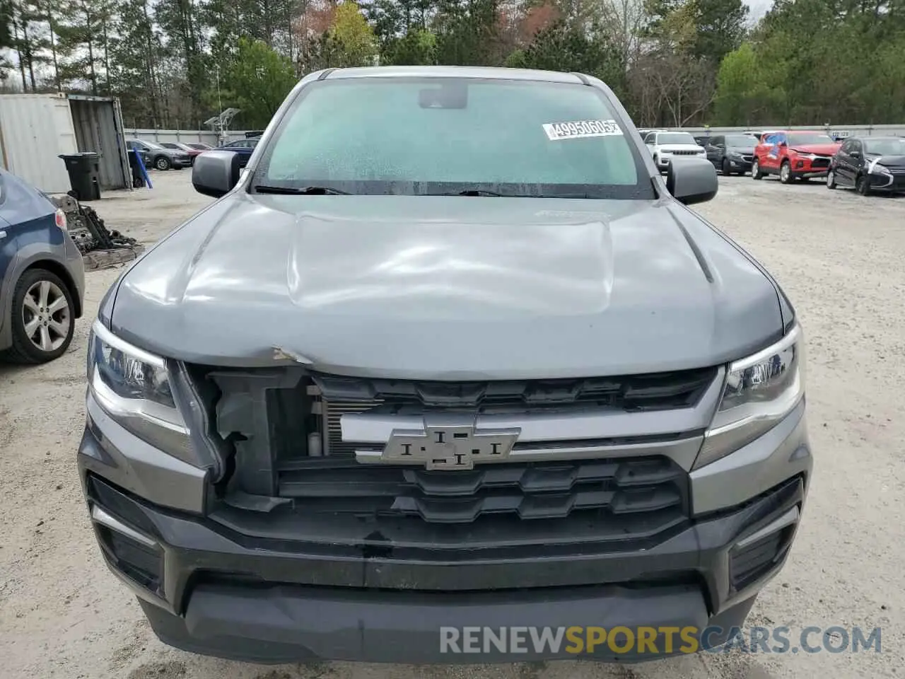 5 Photograph of a damaged car 1GCHSCEA5N1156147 CHEVROLET COLORADO 2022
