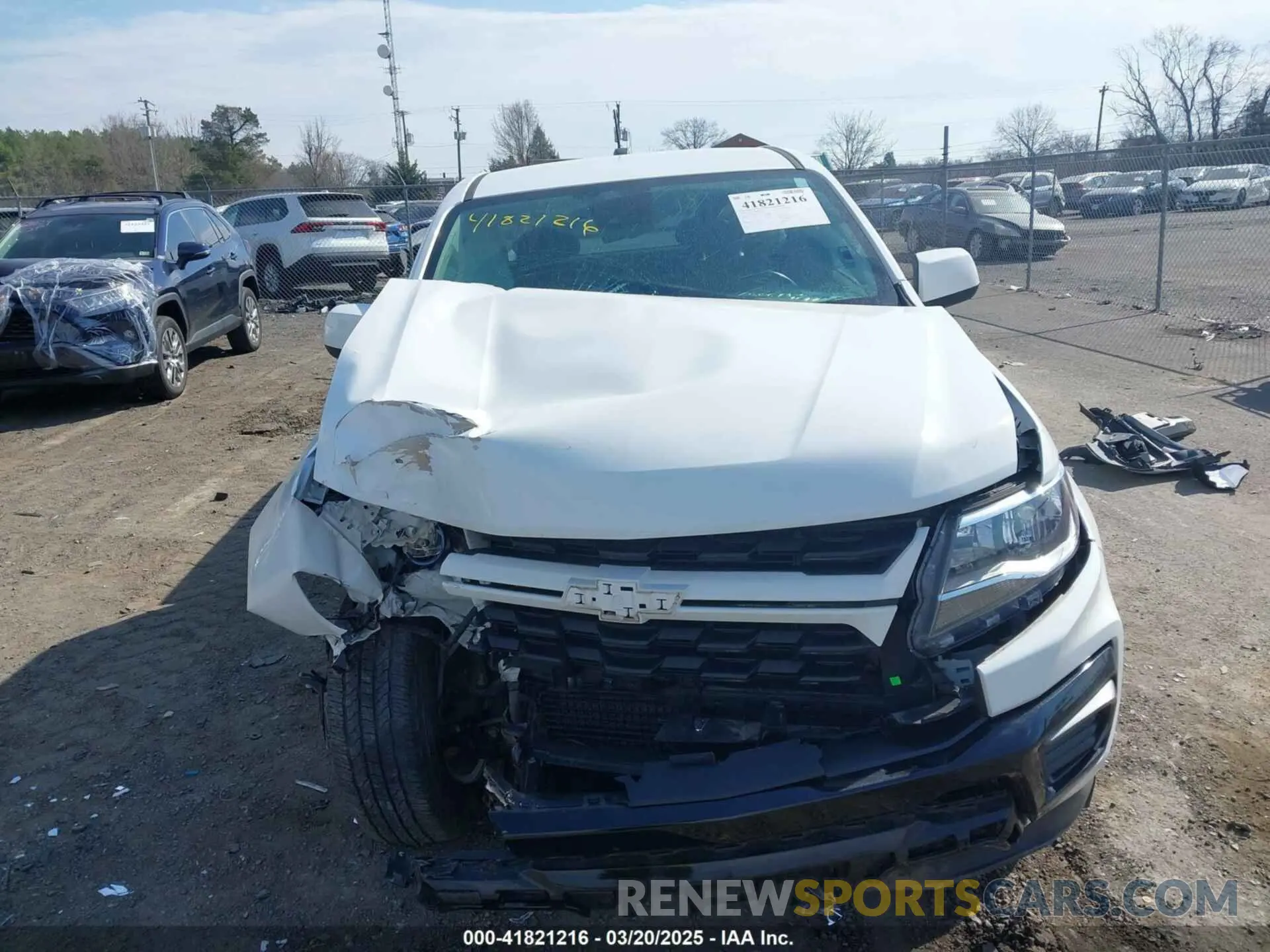 13 Фотография поврежденного автомобиля 1GCHSCEA6N1204948 CHEVROLET COLORADO 2022