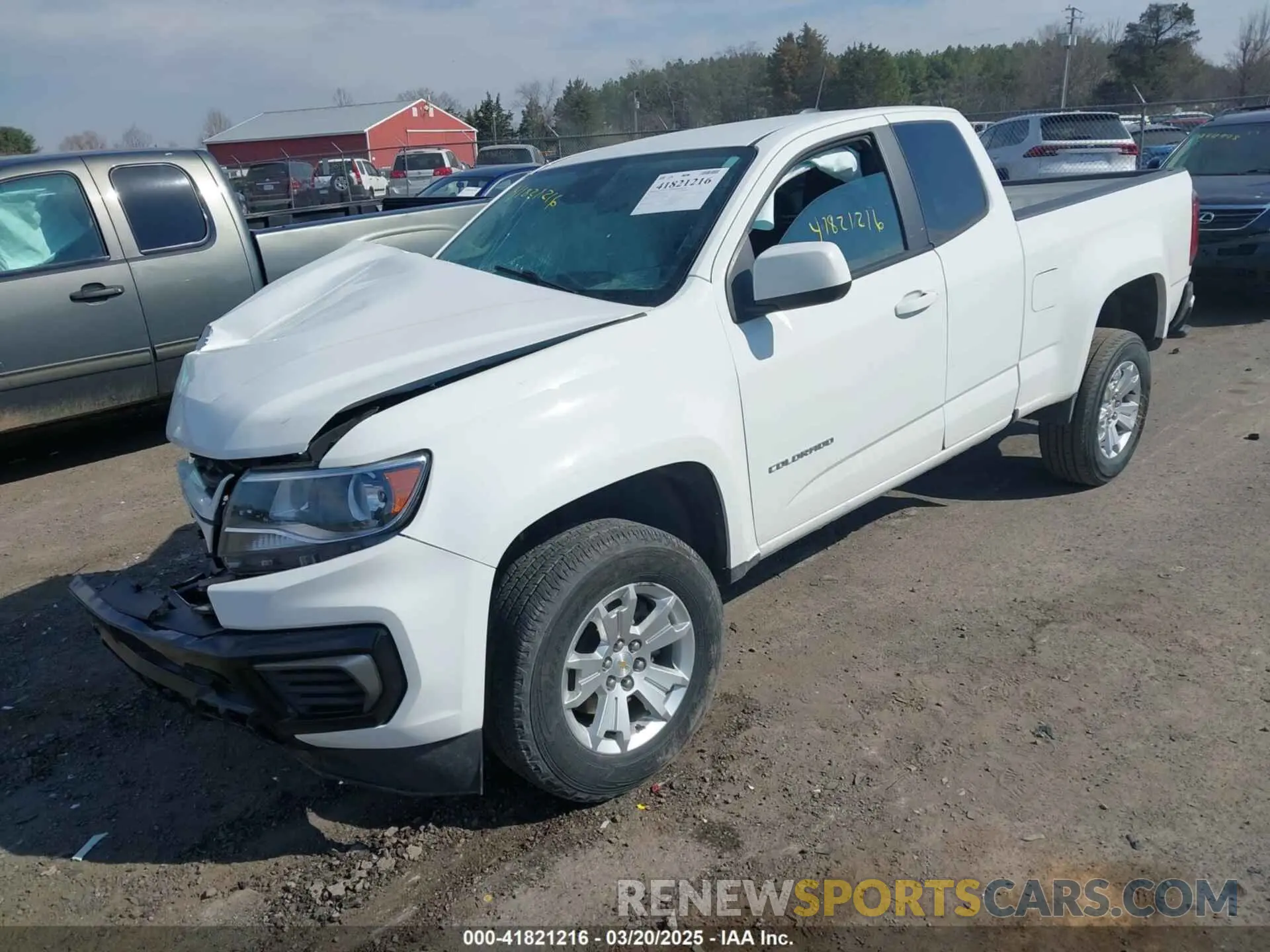 2 Фотография поврежденного автомобиля 1GCHSCEA6N1204948 CHEVROLET COLORADO 2022