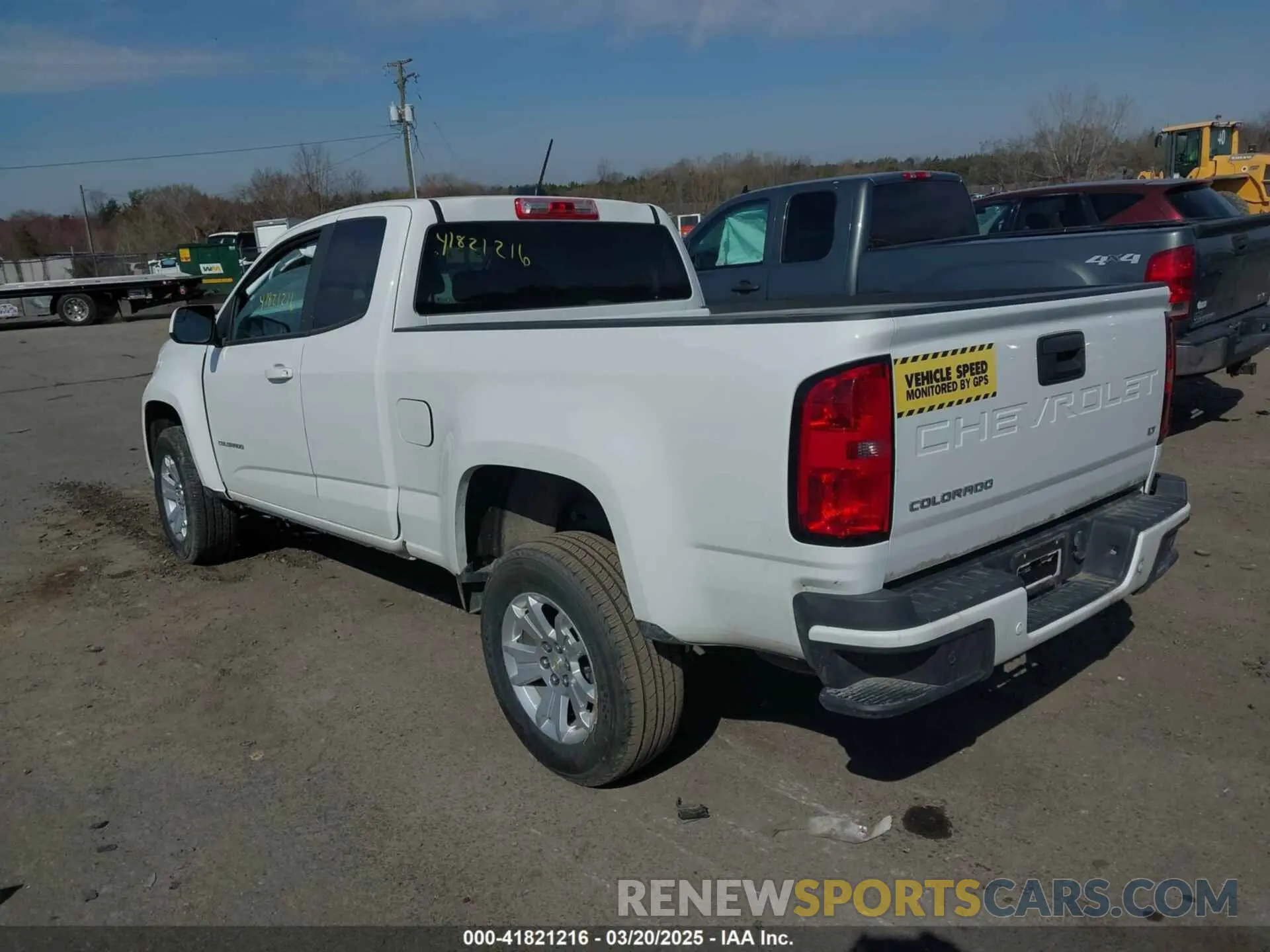 3 Фотография поврежденного автомобиля 1GCHSCEA6N1204948 CHEVROLET COLORADO 2022