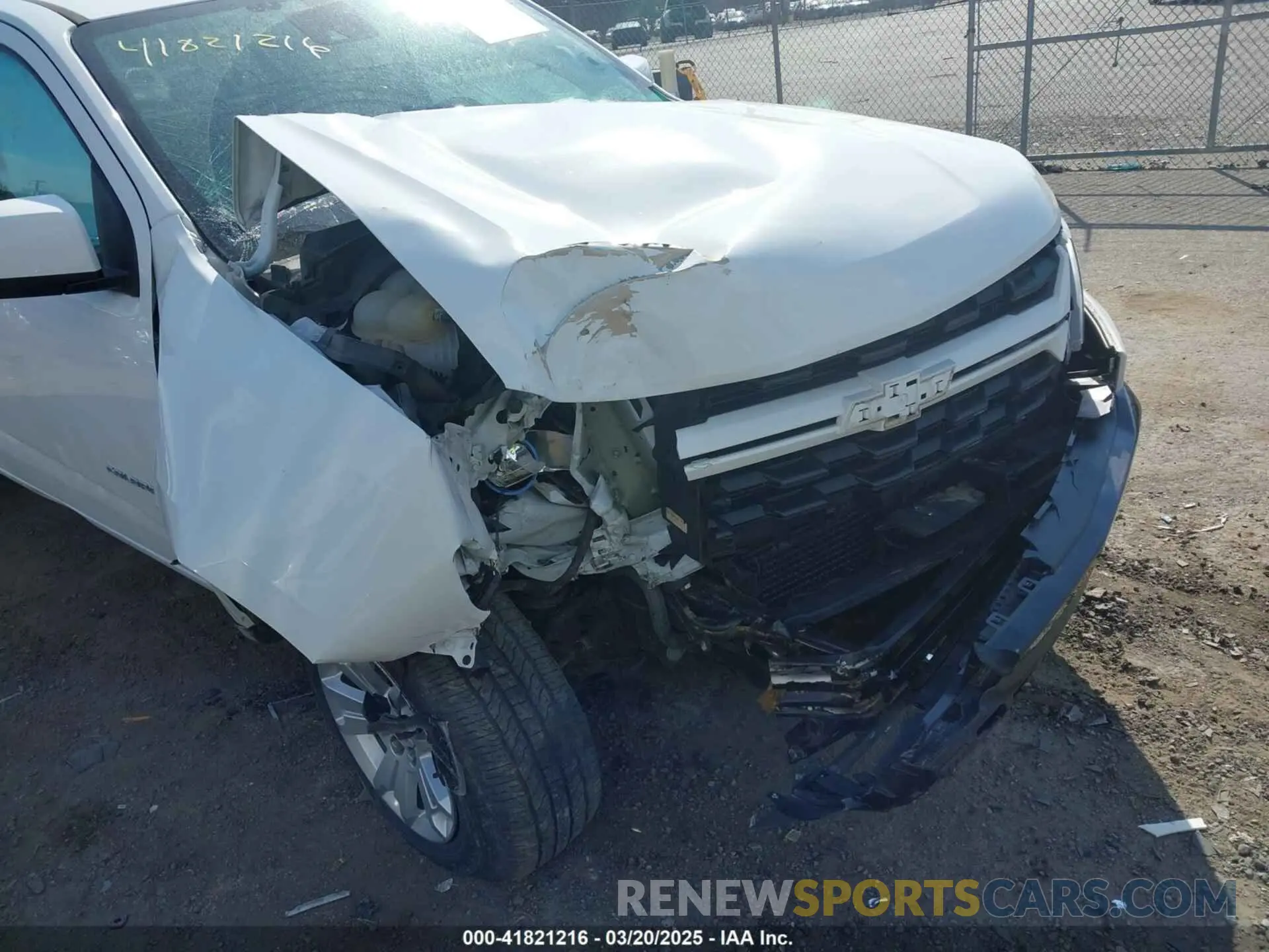 6 Фотография поврежденного автомобиля 1GCHSCEA6N1204948 CHEVROLET COLORADO 2022