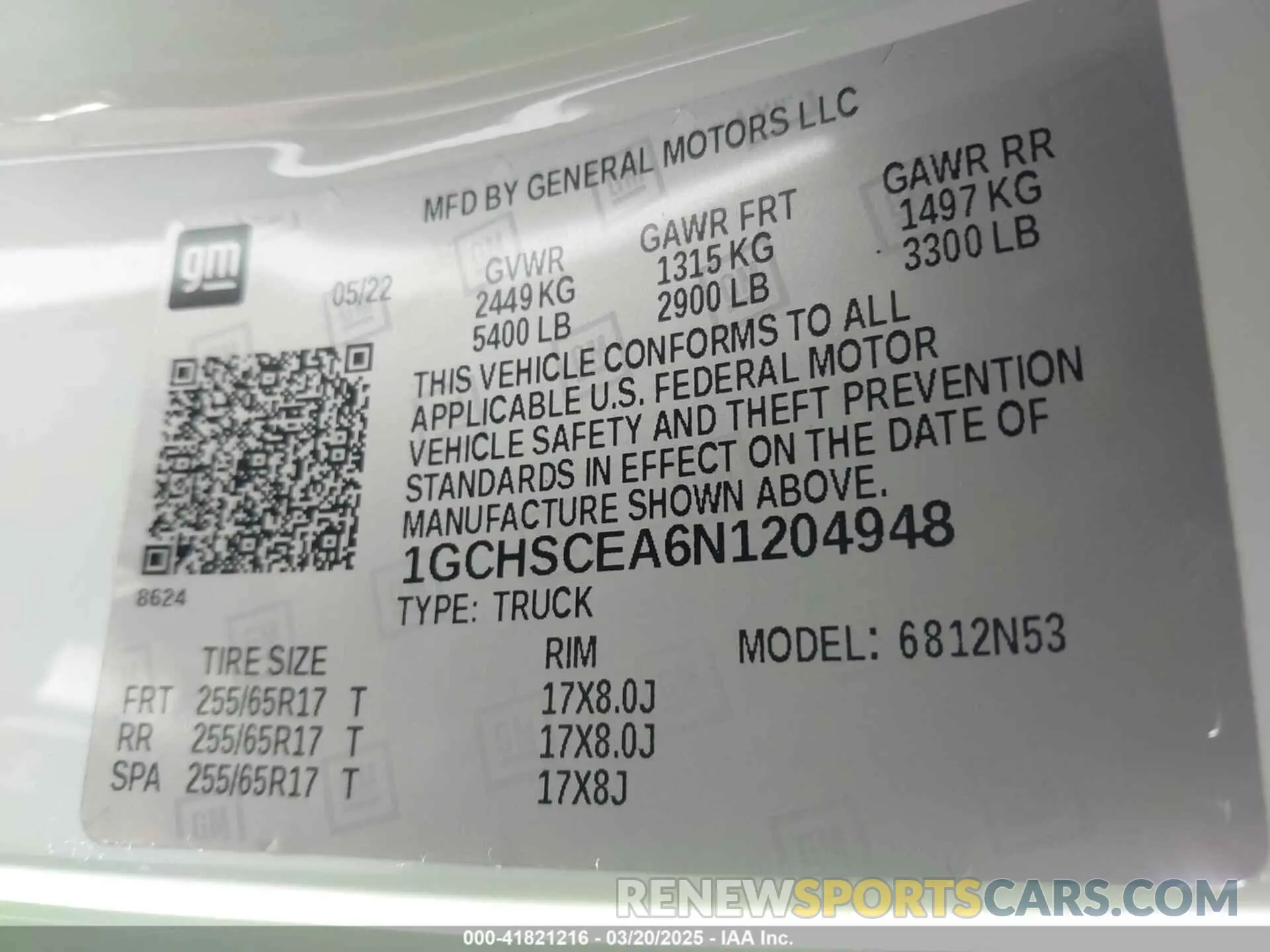 9 Фотография поврежденного автомобиля 1GCHSCEA6N1204948 CHEVROLET COLORADO 2022