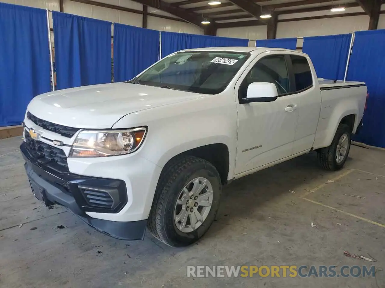 1 Photograph of a damaged car 1GCHSCEA7N1116457 CHEVROLET COLORADO 2022