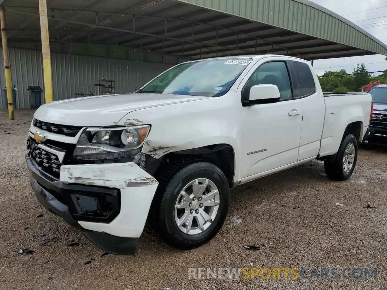 1 Photograph of a damaged car 1GCHSCEA7N1247341 CHEVROLET COLORADO 2022