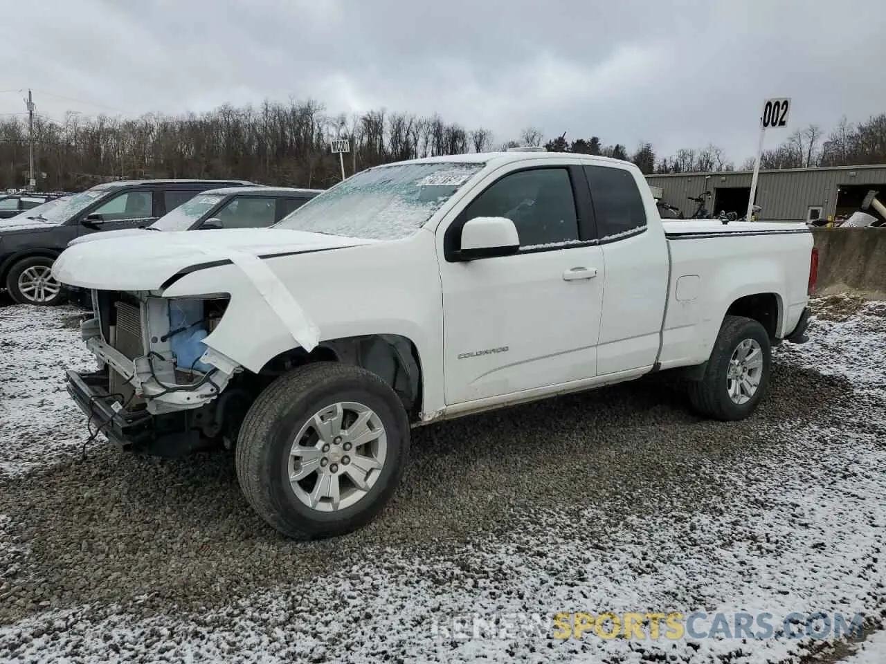 1 Photograph of a damaged car 1GCHSCEA7N1250403 CHEVROLET COLORADO 2022