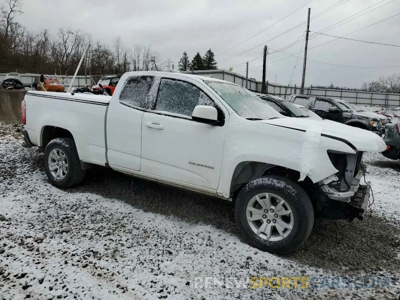 4 Photograph of a damaged car 1GCHSCEA7N1250403 CHEVROLET COLORADO 2022