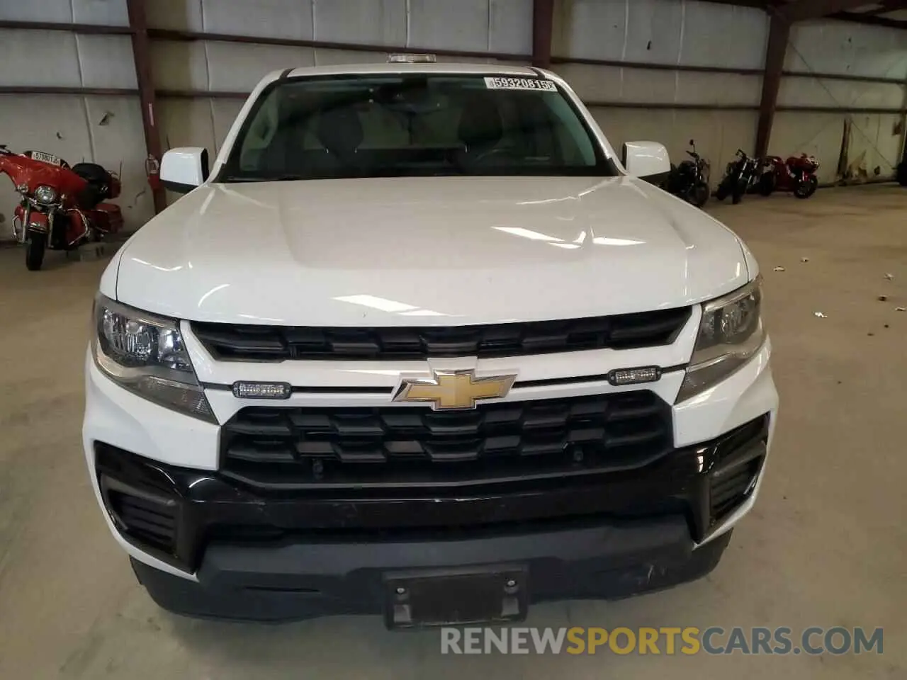 5 Photograph of a damaged car 1GCHSCEA8N1151105 CHEVROLET COLORADO 2022