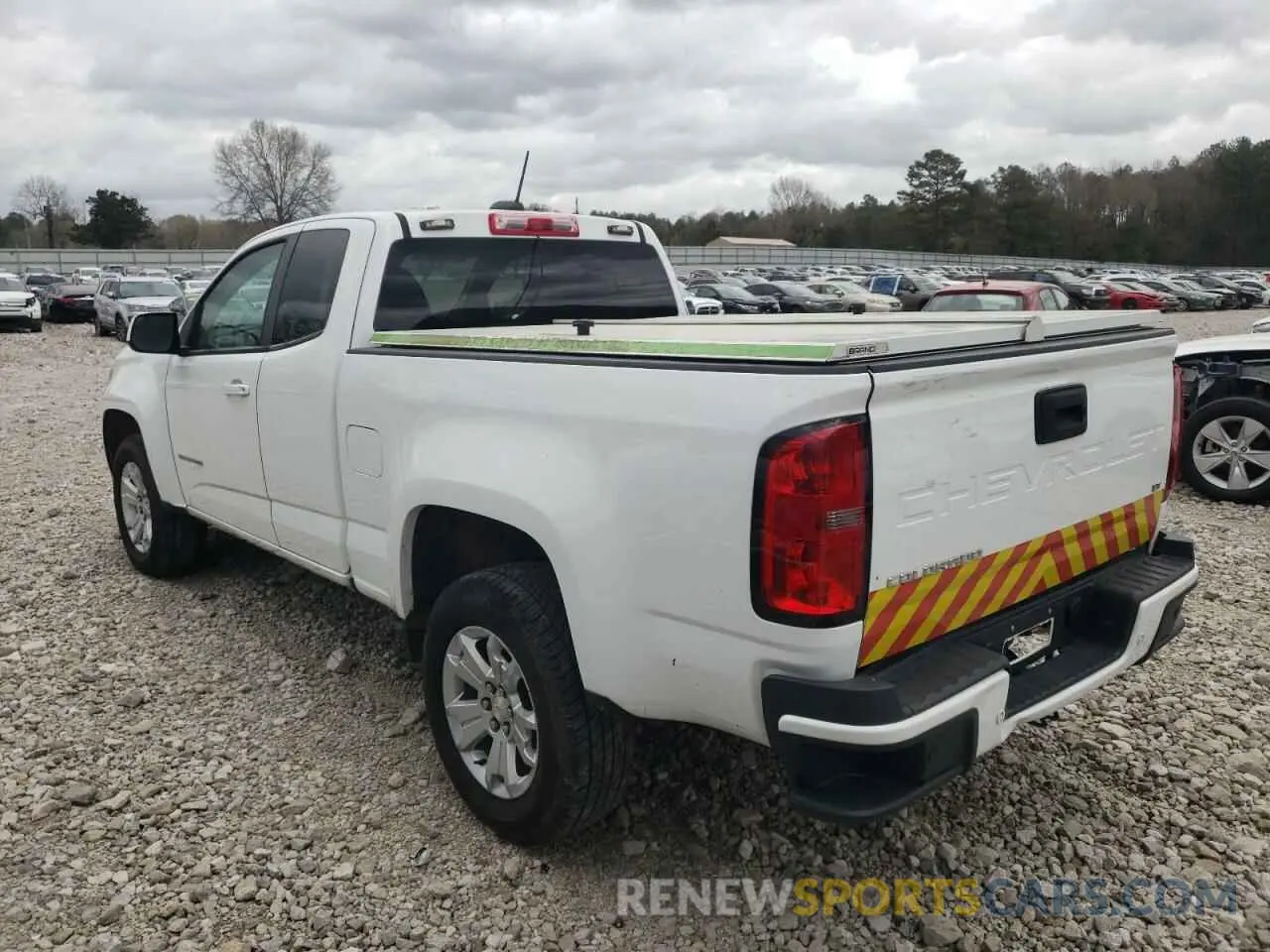 2 Фотография поврежденного автомобиля 1GCHSCEA8N1153193 CHEVROLET COLORADO 2022