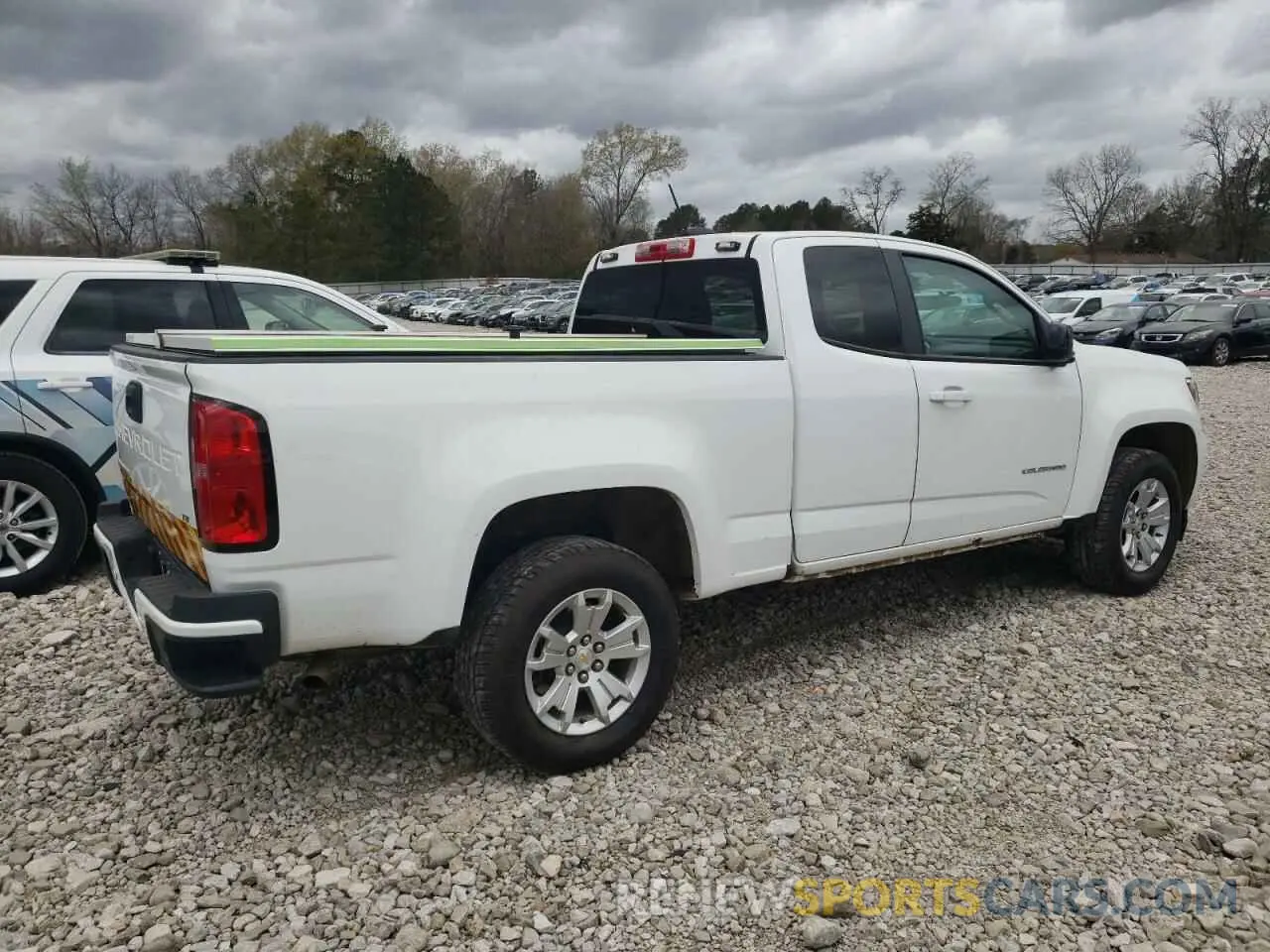 3 Фотография поврежденного автомобиля 1GCHSCEA8N1153193 CHEVROLET COLORADO 2022