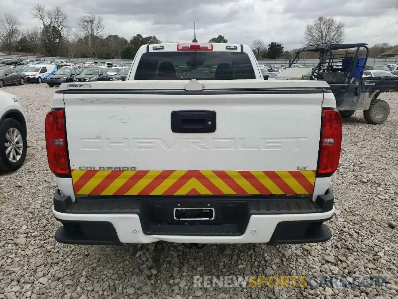 6 Фотография поврежденного автомобиля 1GCHSCEA8N1153193 CHEVROLET COLORADO 2022