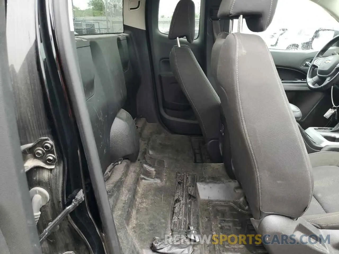 10 Фотография поврежденного автомобиля 1GCHSCEA8N1167837 CHEVROLET COLORADO 2022