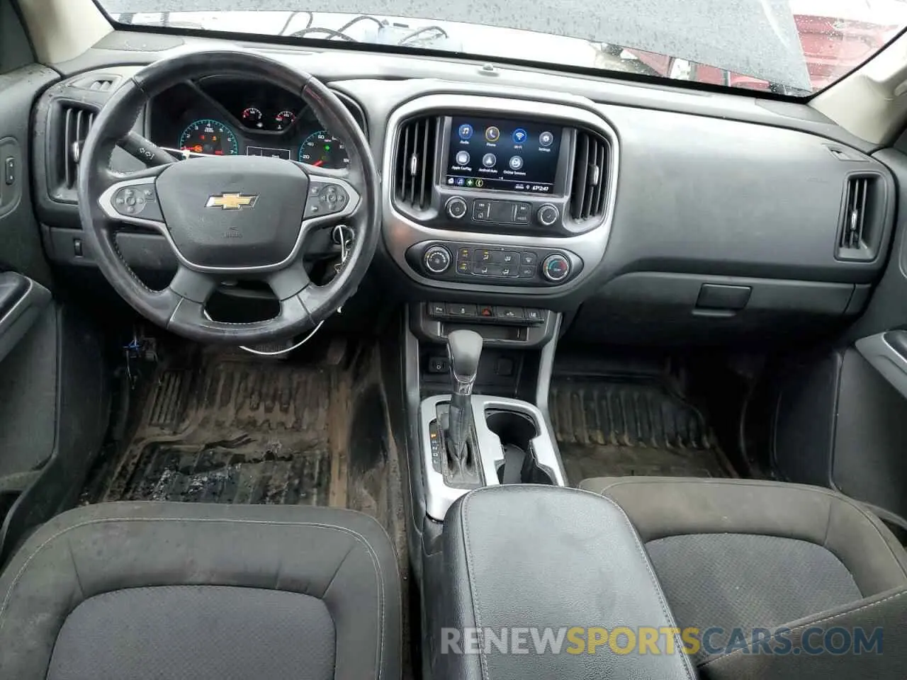 8 Фотография поврежденного автомобиля 1GCHSCEA8N1167837 CHEVROLET COLORADO 2022