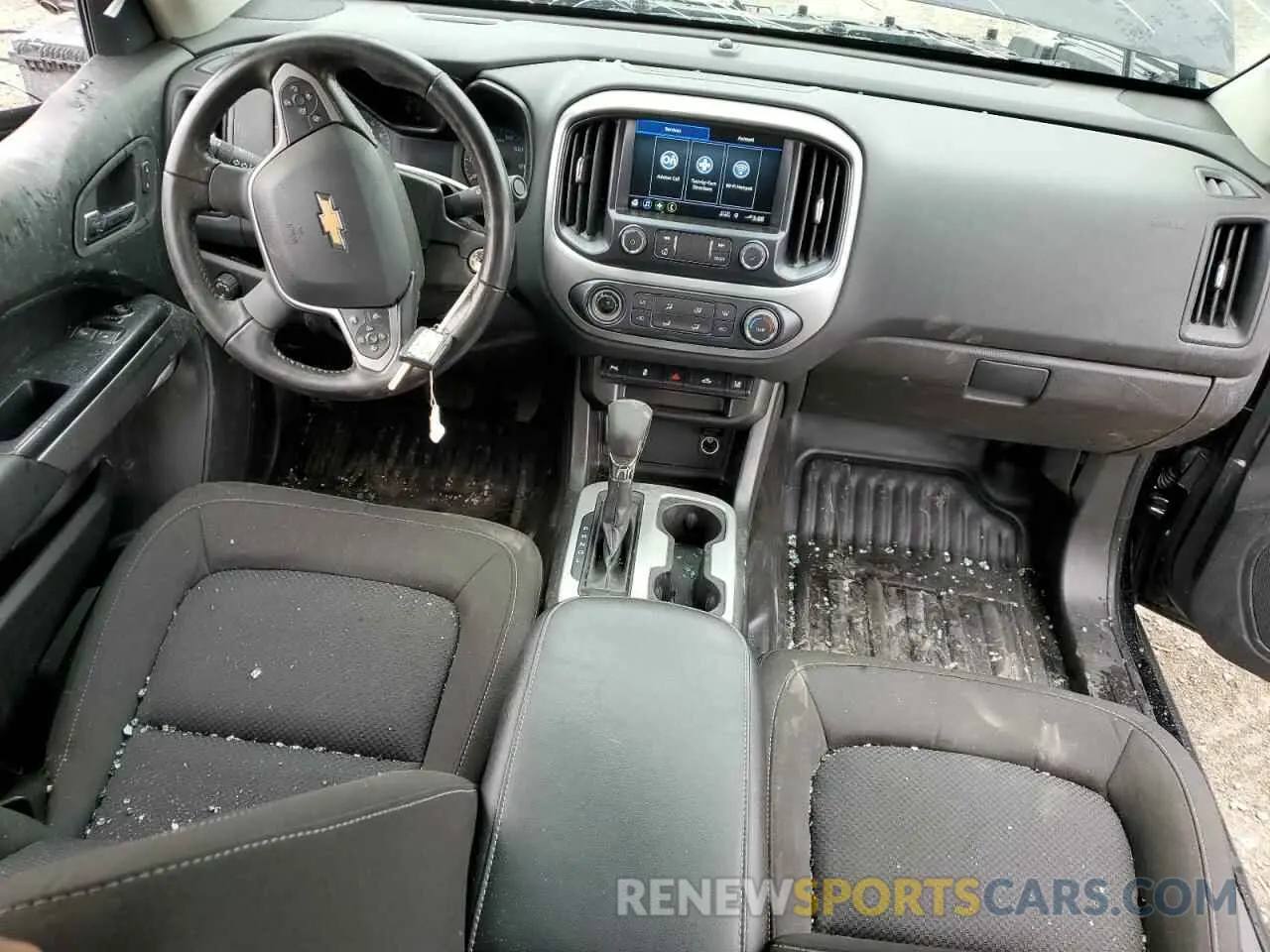 8 Photograph of a damaged car 1GCHSCEA8N1232282 CHEVROLET COLORADO 2022