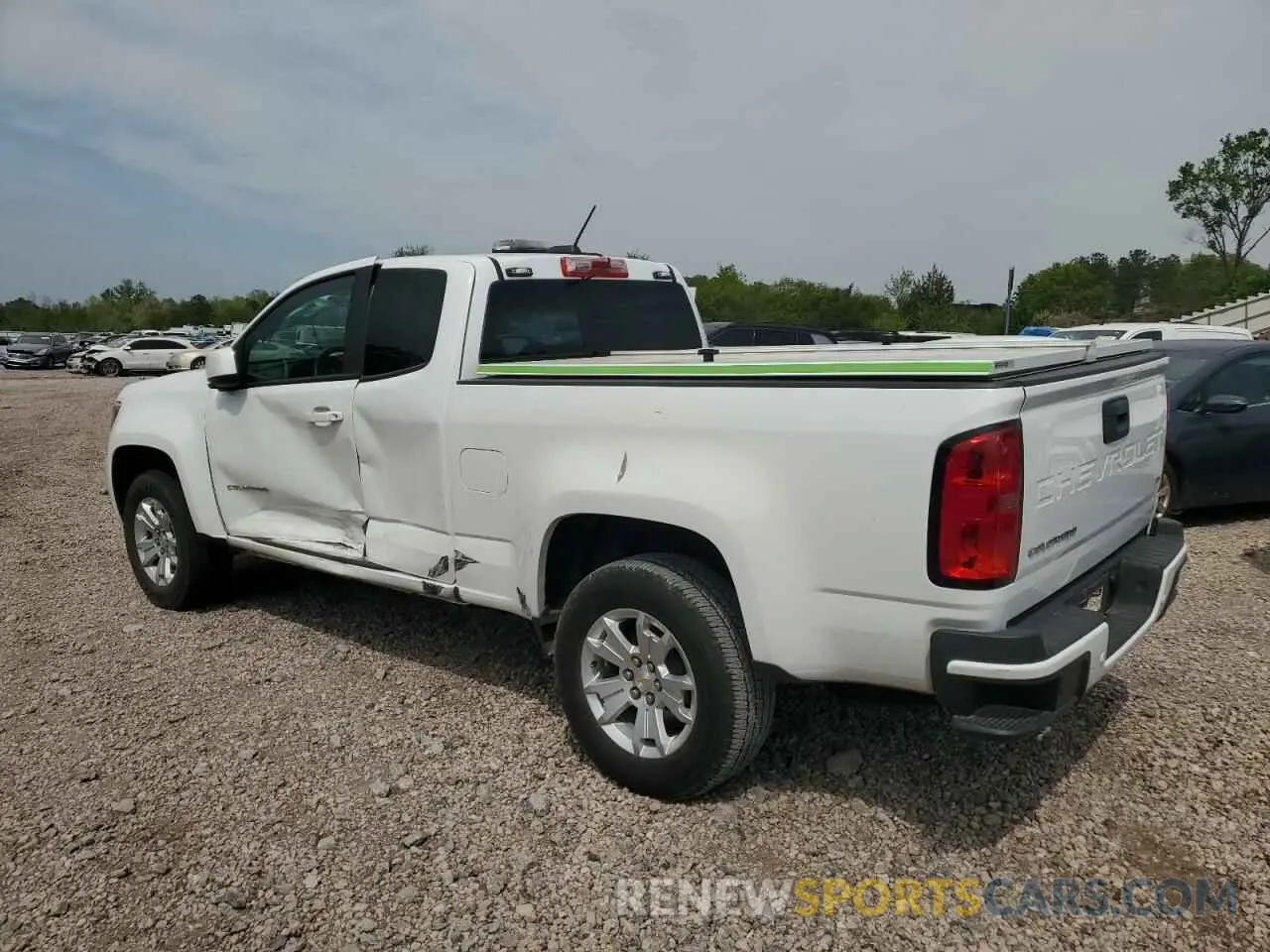 2 Фотография поврежденного автомобиля 1GCHSCEA9N1192262 CHEVROLET COLORADO 2022