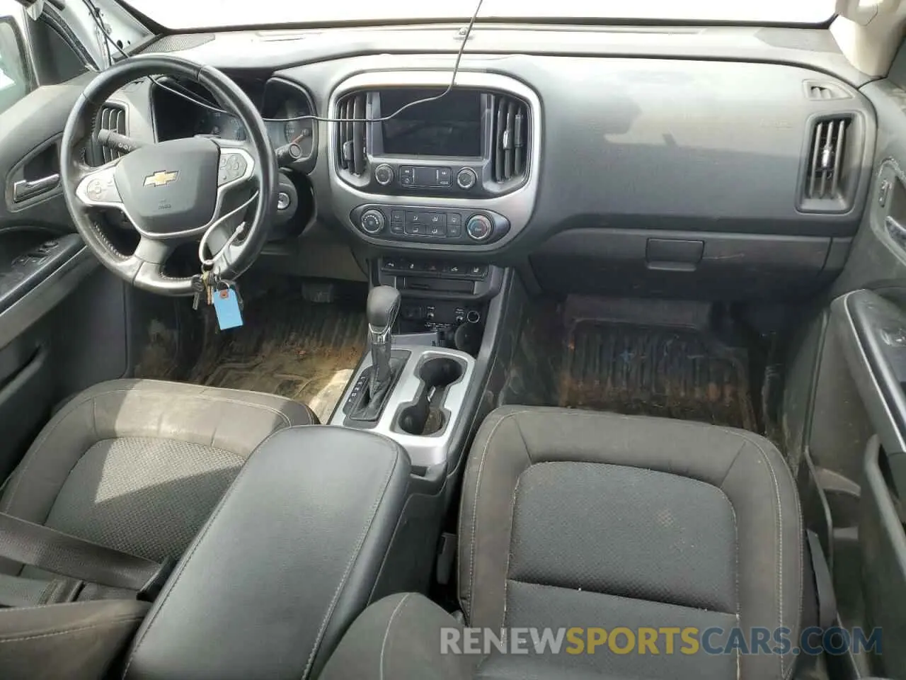 8 Фотография поврежденного автомобиля 1GCHSCEA9N1192262 CHEVROLET COLORADO 2022