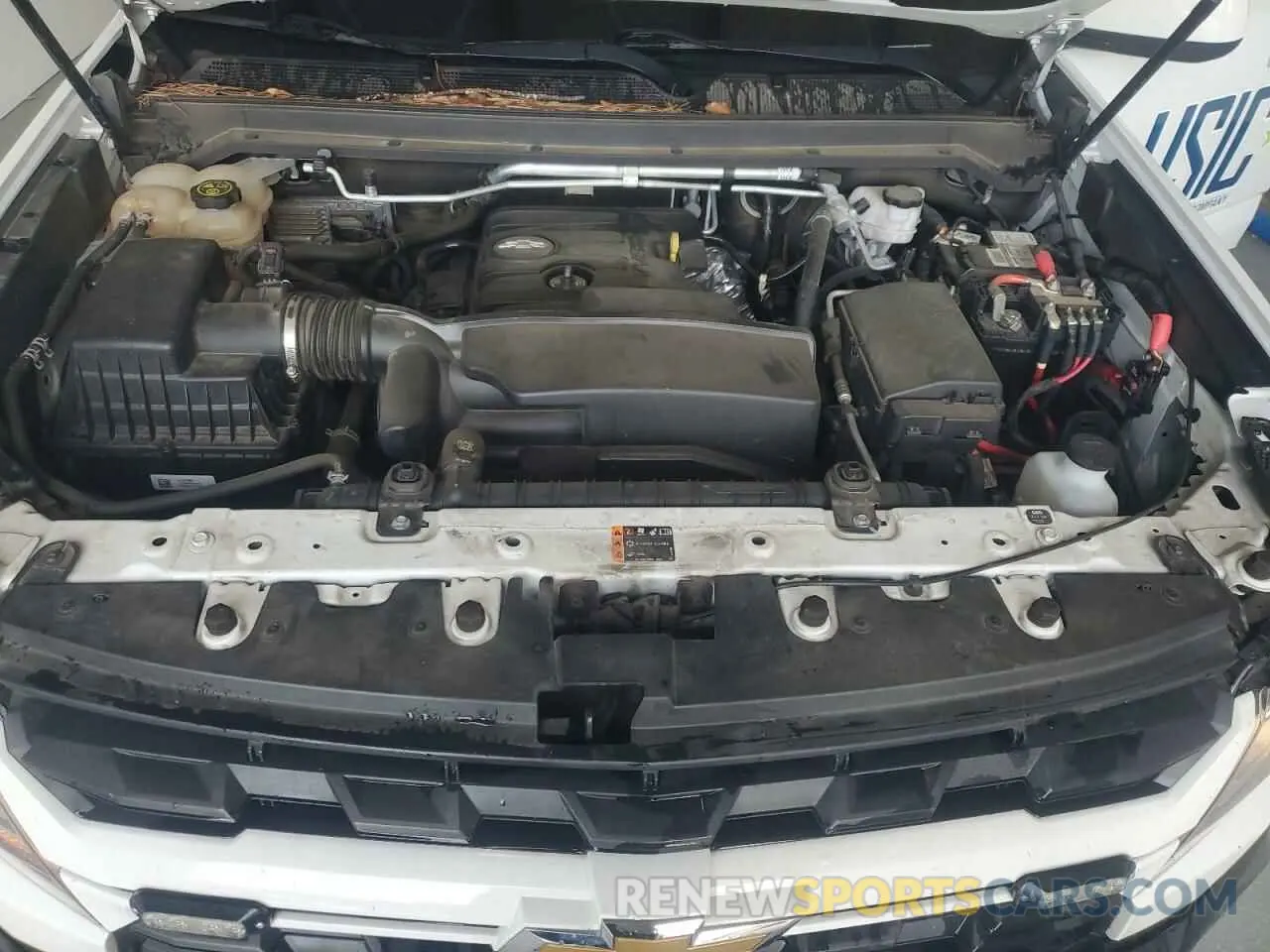 11 Фотография поврежденного автомобиля 1GCHSCEAXN1116727 CHEVROLET COLORADO 2022