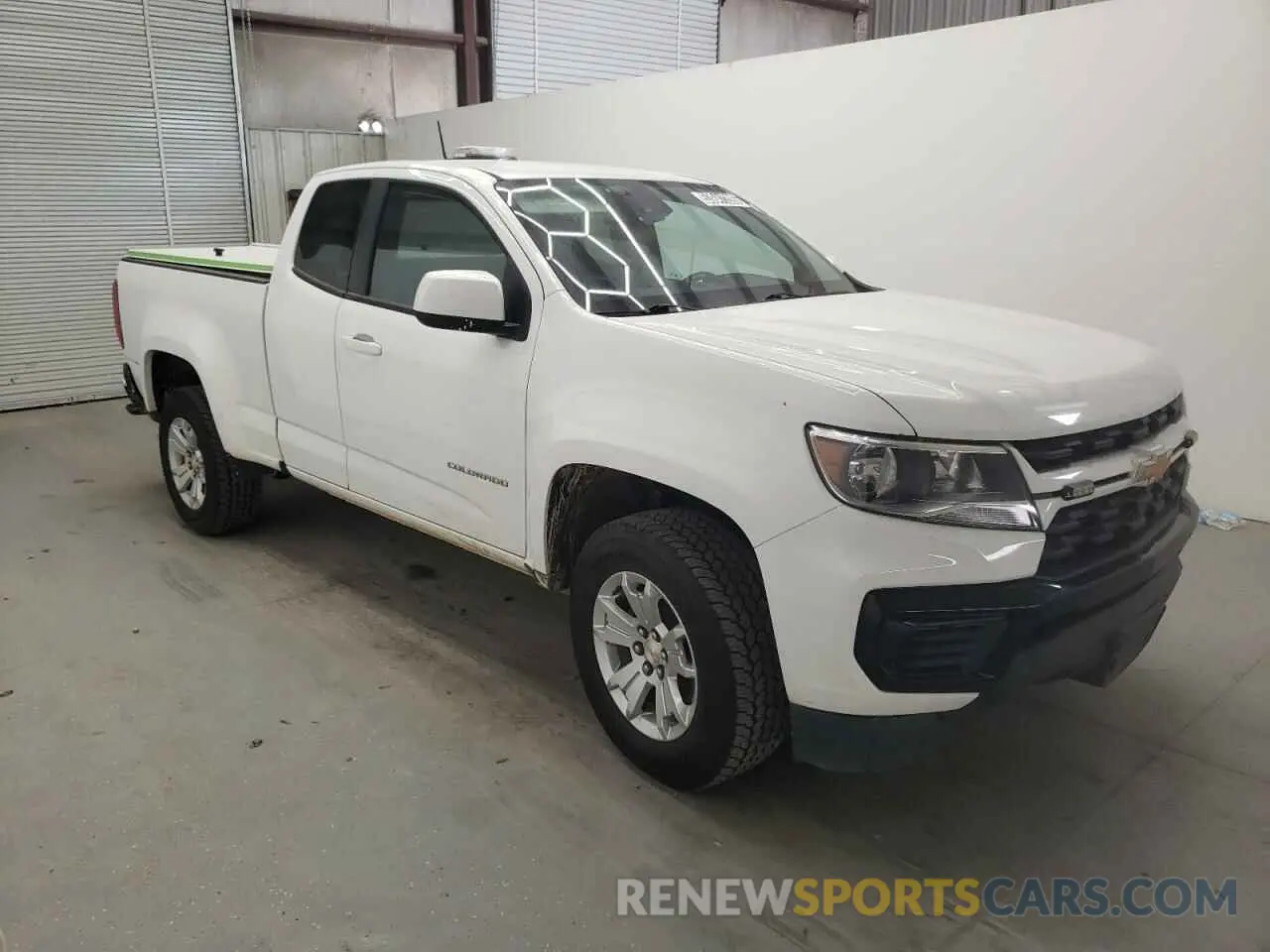 4 Фотография поврежденного автомобиля 1GCHSCEAXN1116727 CHEVROLET COLORADO 2022