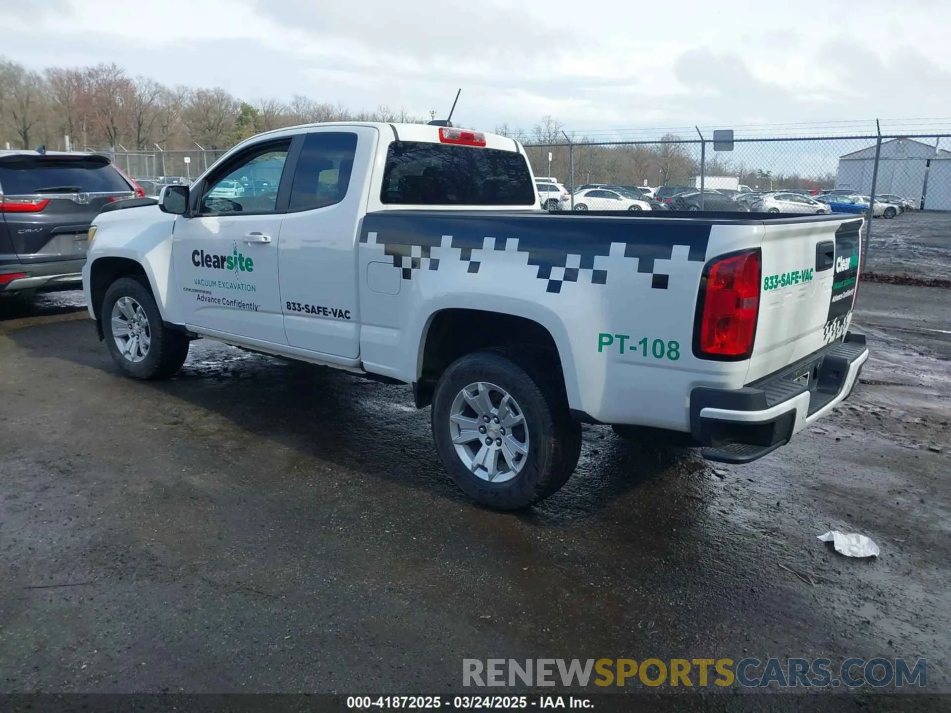 3 Фотография поврежденного автомобиля 1GCHSCEN6N1128845 CHEVROLET COLORADO 2022