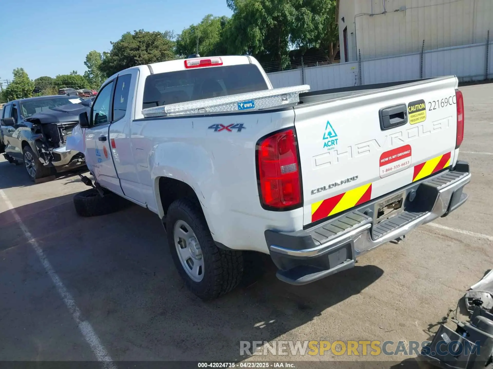 3 Фотография поврежденного автомобиля 1GCHTBEA1N1132788 CHEVROLET COLORADO 2022