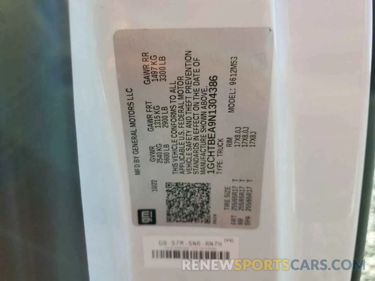 12 Фотография поврежденного автомобиля 1GCHTBEA9N1304386 CHEVROLET COLORADO 2022