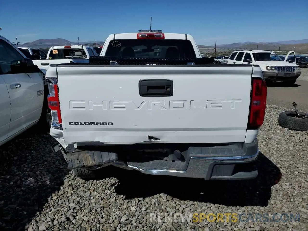 6 Фотография поврежденного автомобиля 1GCHTBEA9N1304386 CHEVROLET COLORADO 2022