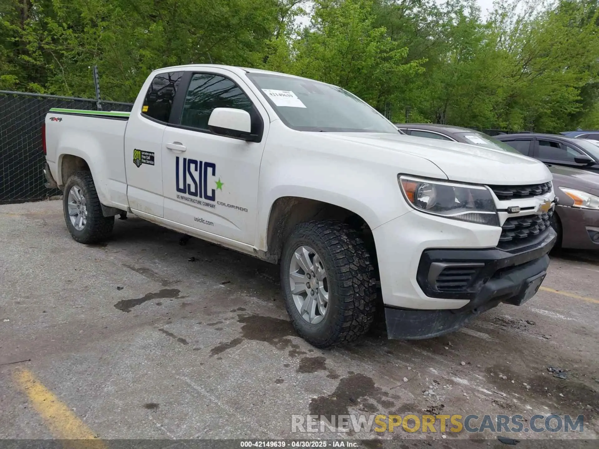 1 Фотография поврежденного автомобиля 1GCHTCEA4N1116087 CHEVROLET COLORADO 2022