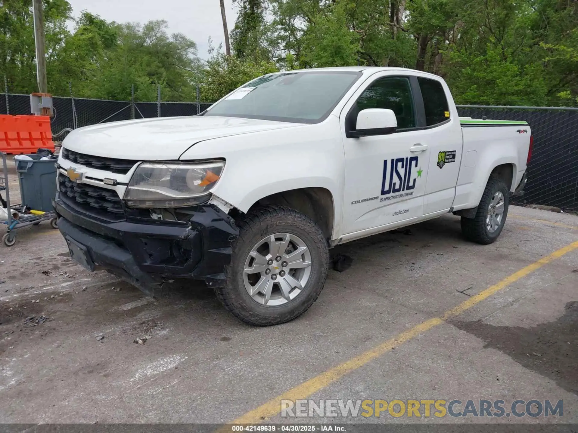 2 Фотография поврежденного автомобиля 1GCHTCEA4N1116087 CHEVROLET COLORADO 2022