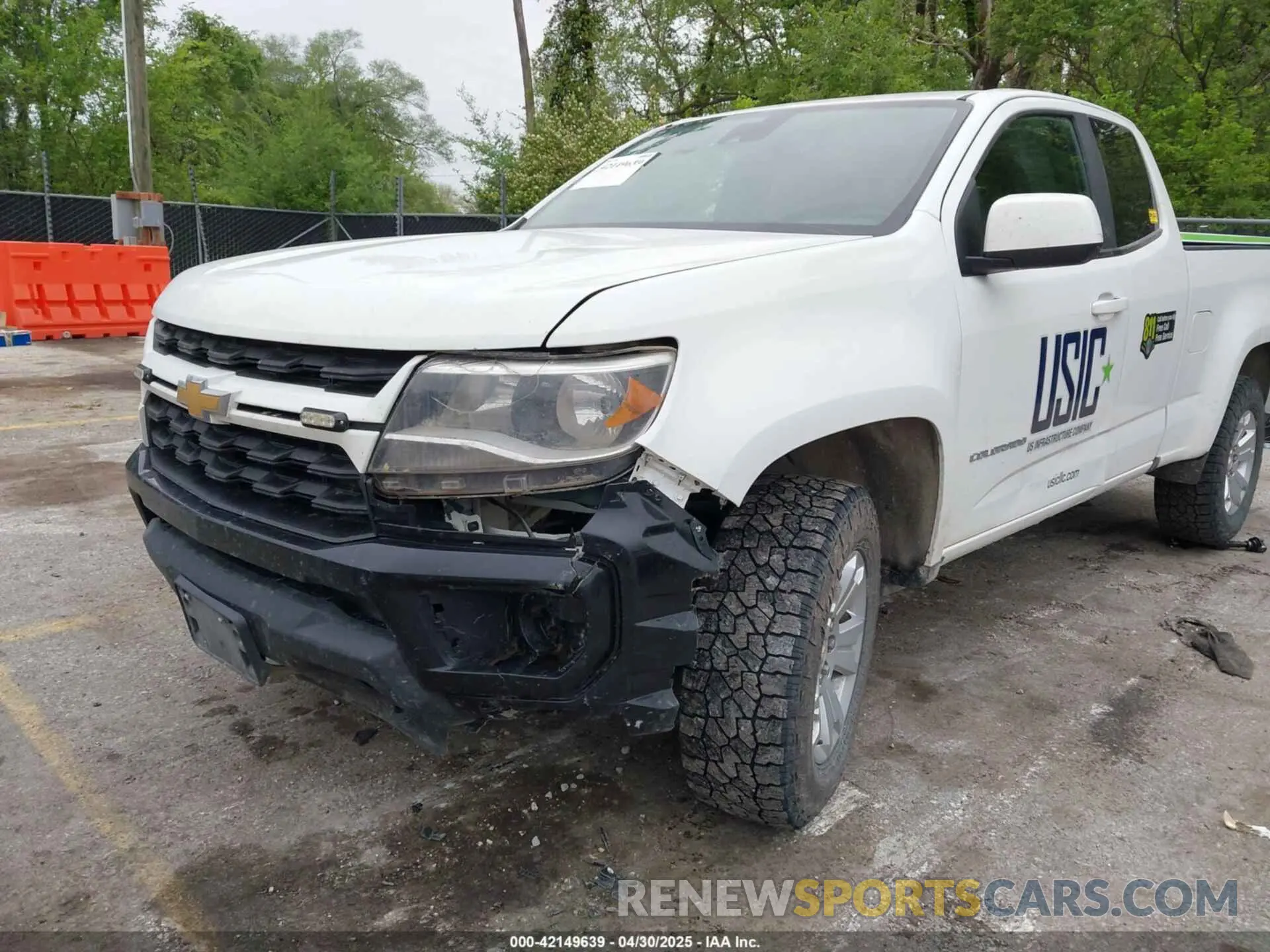 6 Фотография поврежденного автомобиля 1GCHTCEA4N1116087 CHEVROLET COLORADO 2022