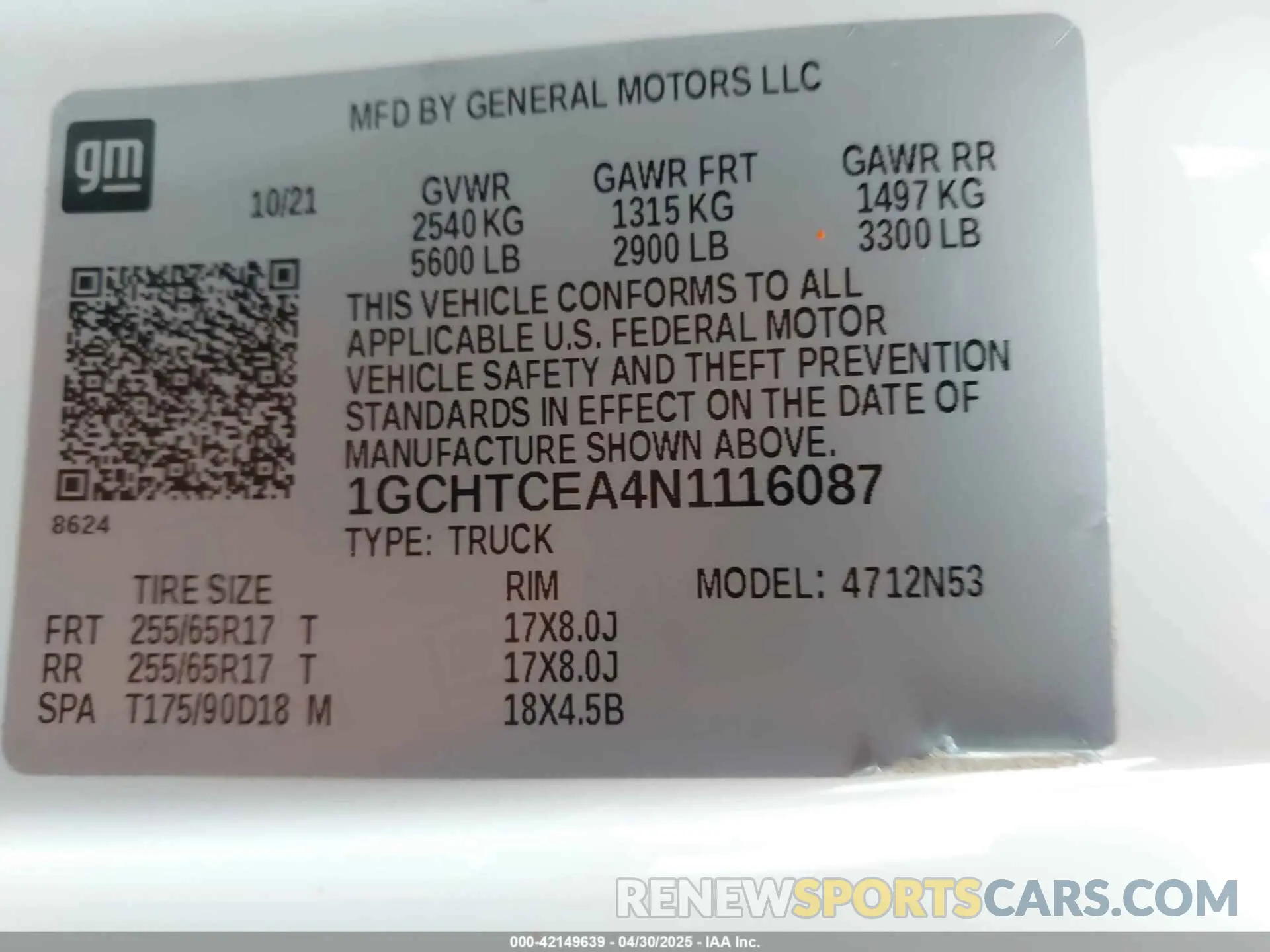 9 Фотография поврежденного автомобиля 1GCHTCEA4N1116087 CHEVROLET COLORADO 2022