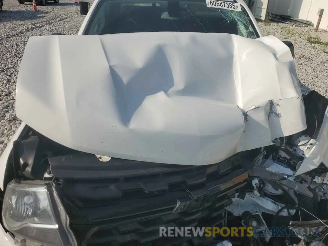 11 Photograph of a damaged car 1GCHTCEN0N1129406 CHEVROLET COLORADO 2022