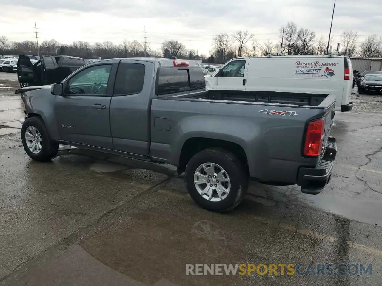 2 Фотография поврежденного автомобиля 1GCHTCEN1N1204646 CHEVROLET COLORADO 2022