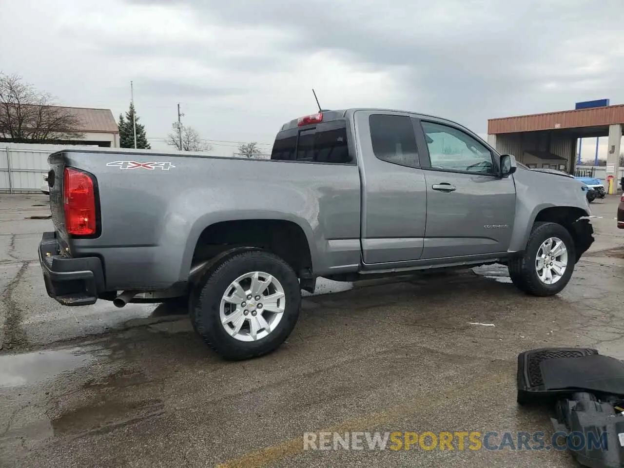 3 Фотография поврежденного автомобиля 1GCHTCEN1N1204646 CHEVROLET COLORADO 2022