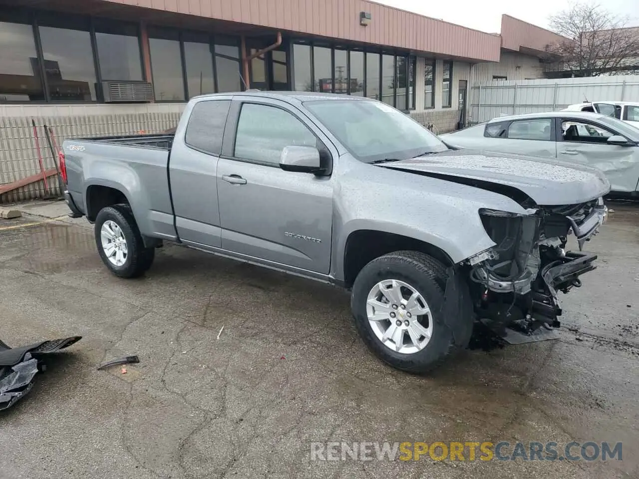 4 Фотография поврежденного автомобиля 1GCHTCEN1N1204646 CHEVROLET COLORADO 2022