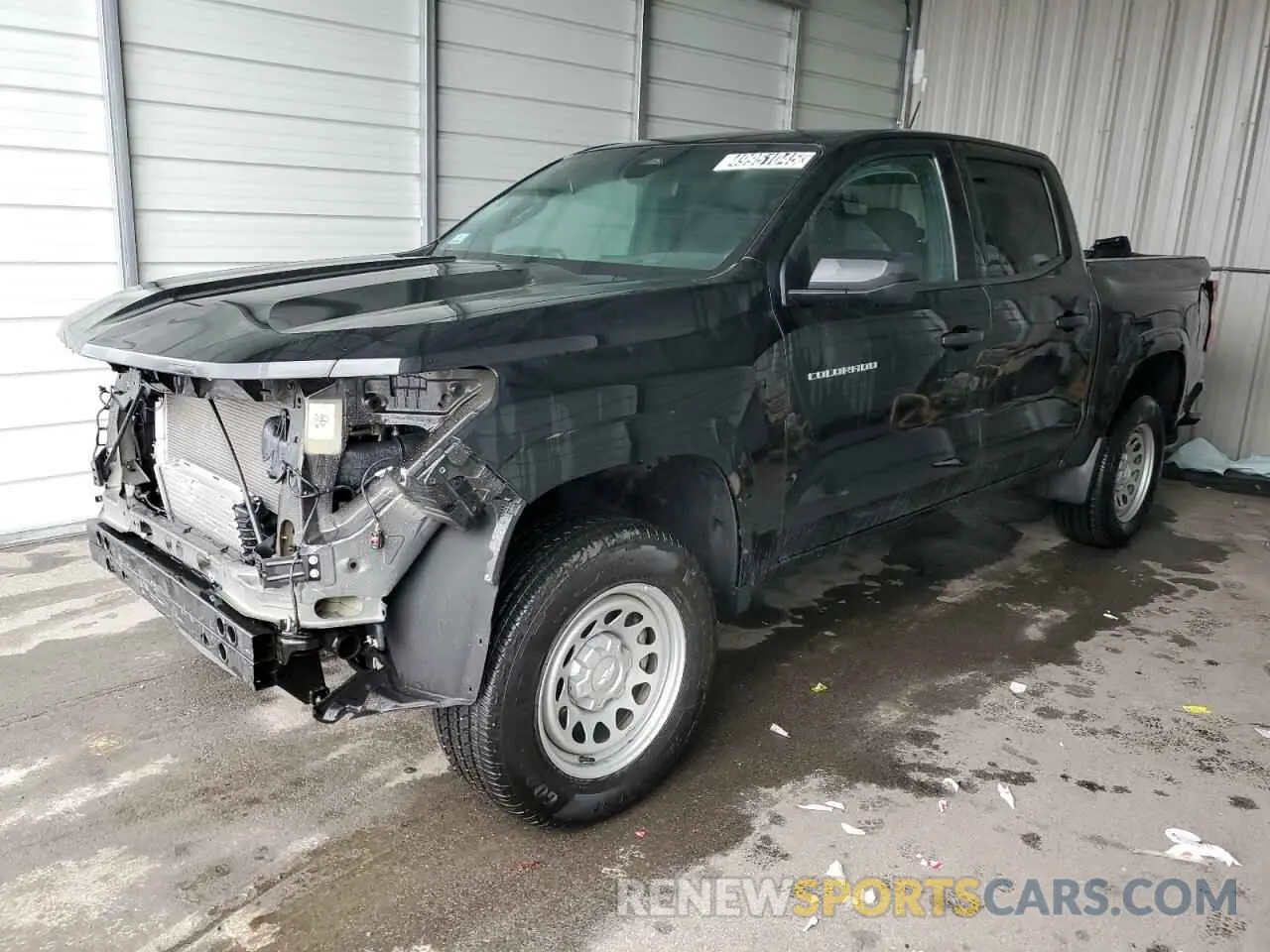 1 Photograph of a damaged car 1GCGSBEC3P1177377 CHEVROLET COLORADO 2023
