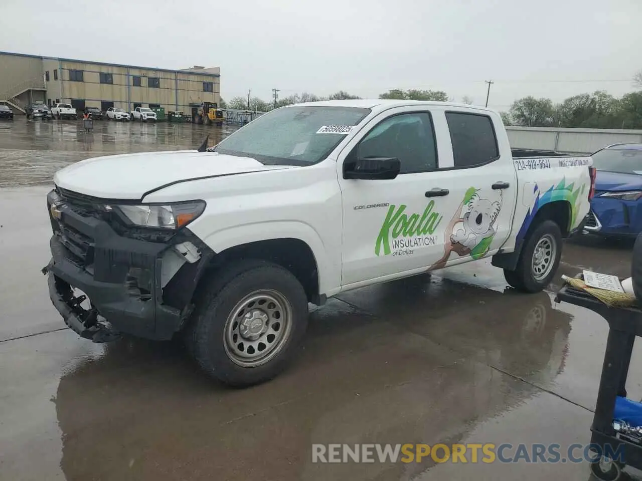 1 Photograph of a damaged car 1GCGSBEC7P1209442 CHEVROLET COLORADO 2023