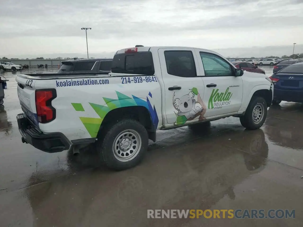3 Photograph of a damaged car 1GCGSBEC7P1209442 CHEVROLET COLORADO 2023