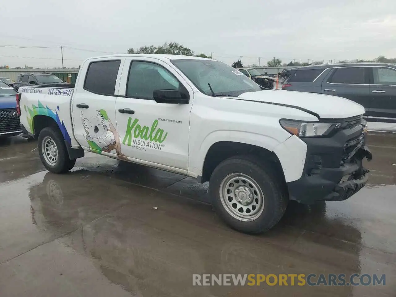 4 Photograph of a damaged car 1GCGSBEC7P1209442 CHEVROLET COLORADO 2023