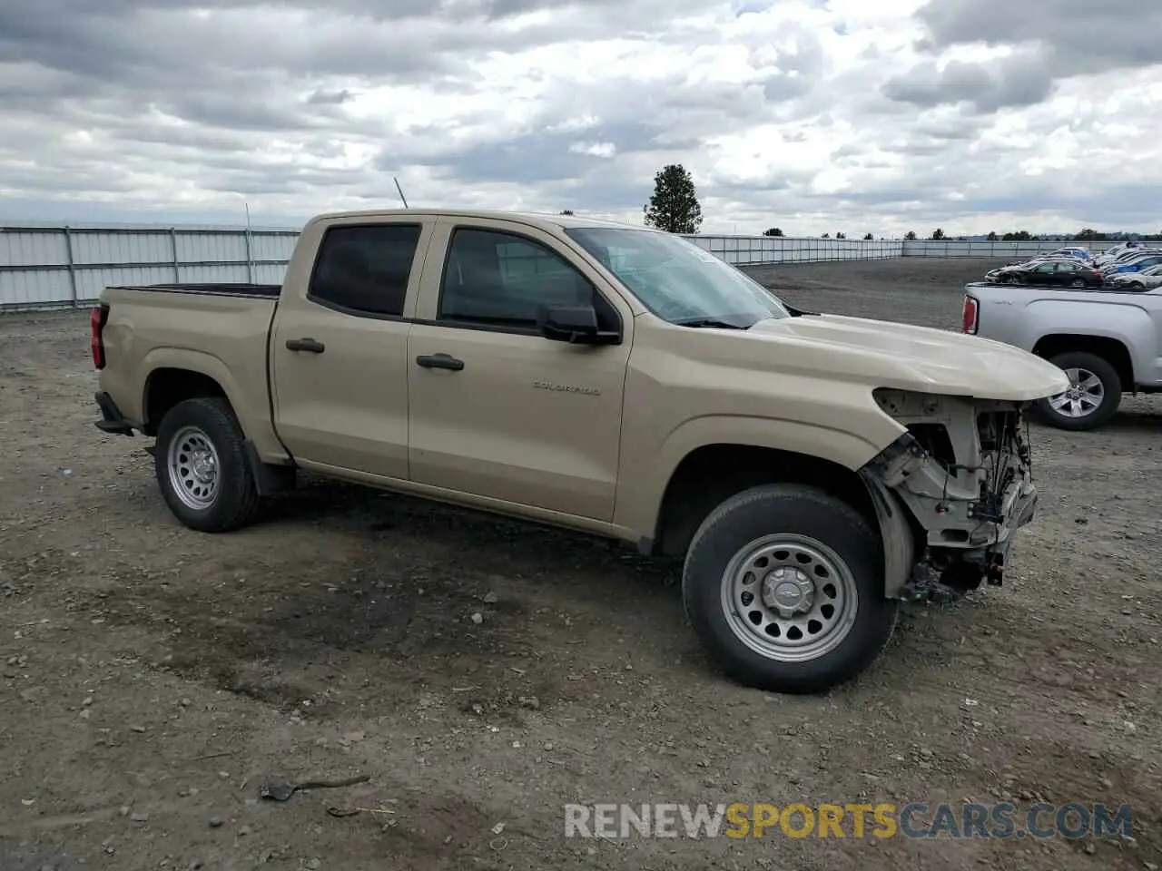 4 Photograph of a damaged car 1GCGSBEC8P1176533 CHEVROLET COLORADO 2023