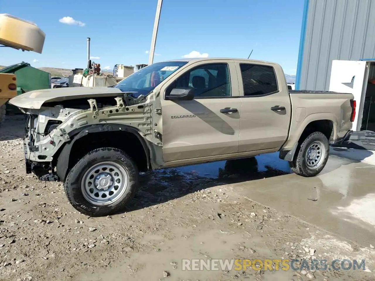 1 Photograph of a damaged car 1GCGSBEC8P1260447 CHEVROLET COLORADO 2023
