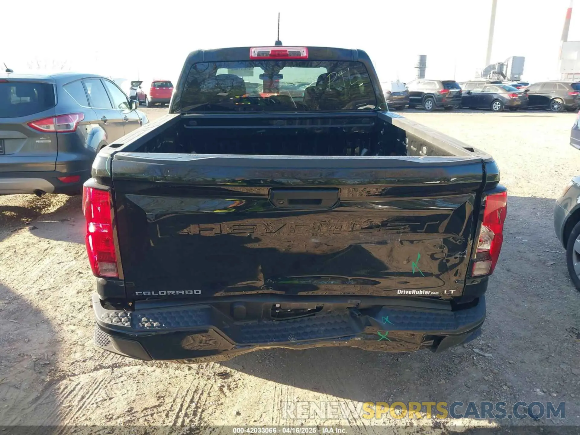 6 Photograph of a damaged car 1GCGSCEC1P1237372 CHEVROLET COLORADO 2023