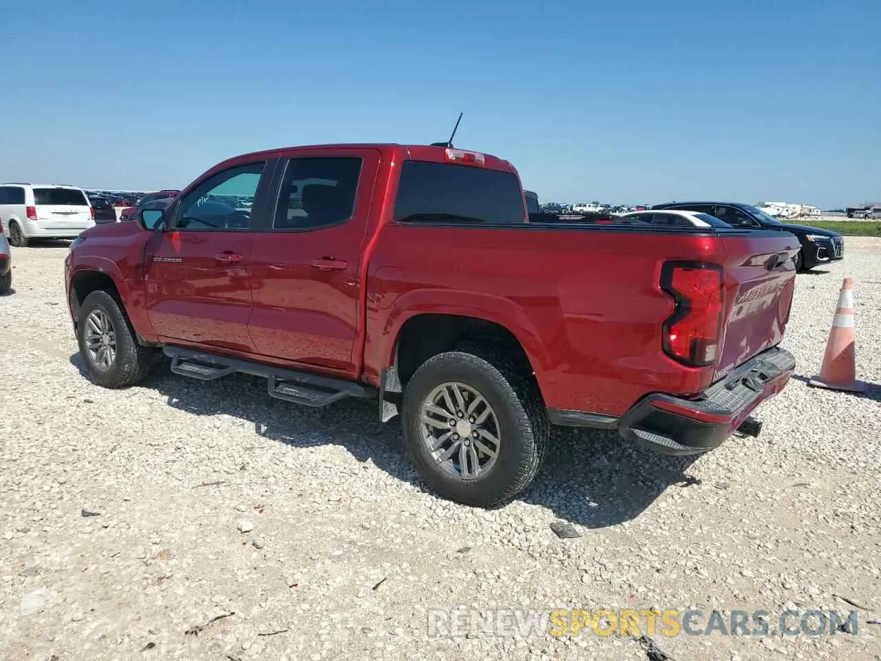 2 Фотография поврежденного автомобиля 1GCGSCEC2P1234769 CHEVROLET COLORADO 2023