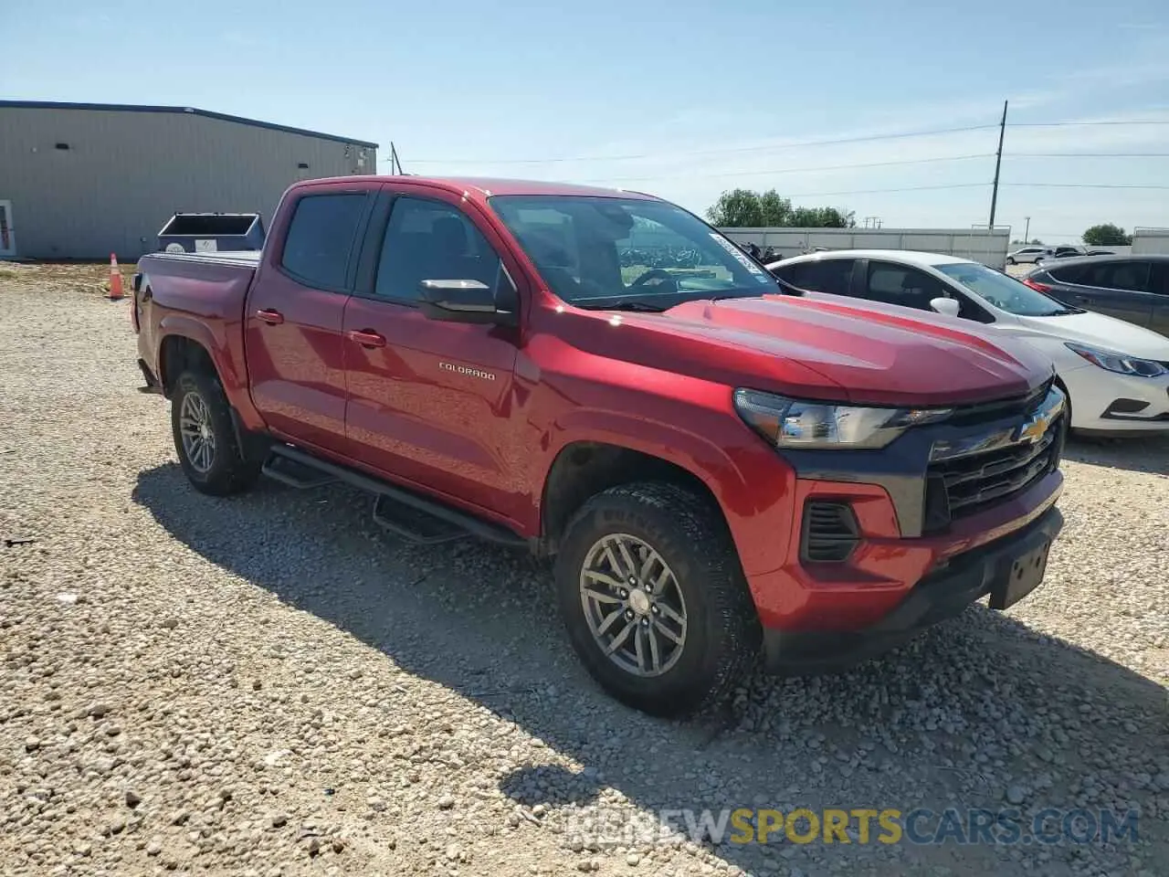 4 Фотография поврежденного автомобиля 1GCGSCEC2P1234769 CHEVROLET COLORADO 2023