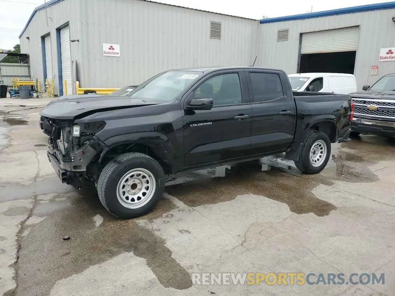 1 Photograph of a damaged car 1GCPSBEK3P1145343 CHEVROLET COLORADO 2023