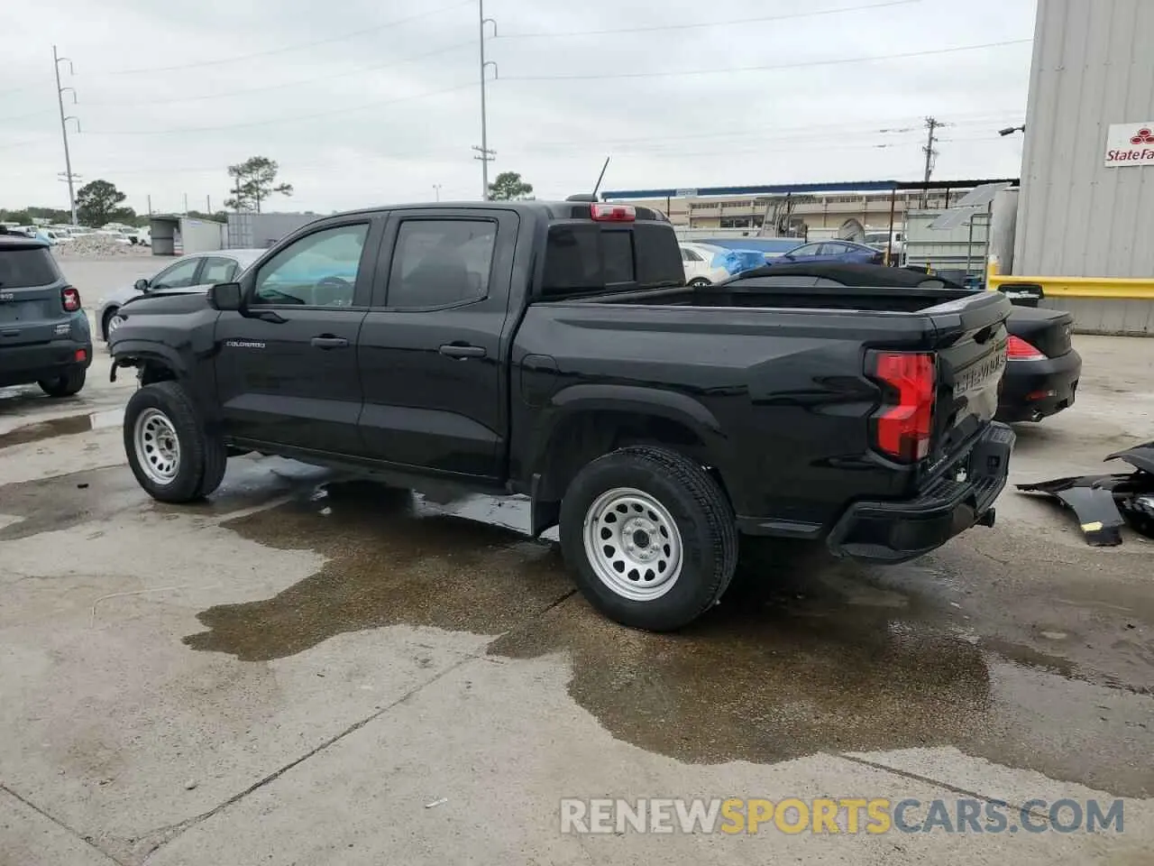 2 Photograph of a damaged car 1GCPSBEK3P1145343 CHEVROLET COLORADO 2023
