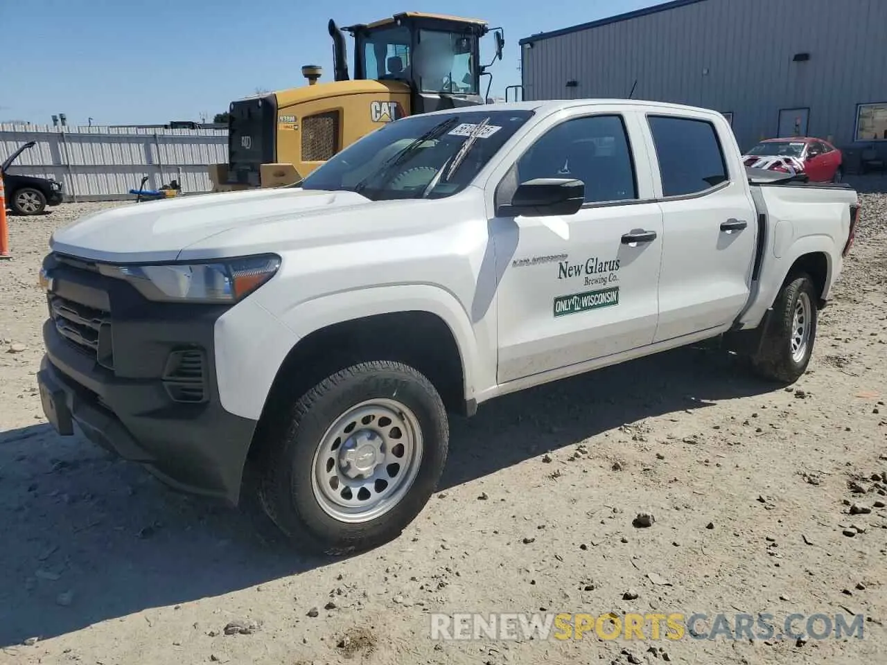 1 Photograph of a damaged car 1GCPSBEK8P1166141 CHEVROLET COLORADO 2023