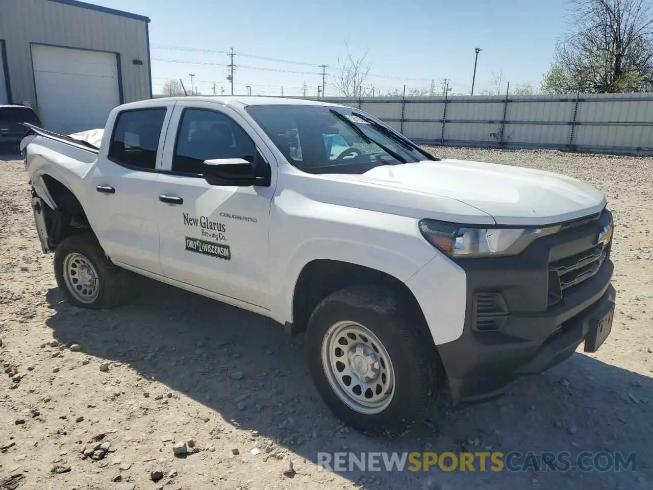 4 Photograph of a damaged car 1GCPSBEK8P1166141 CHEVROLET COLORADO 2023