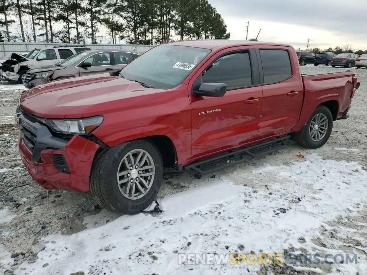 1 Фотография поврежденного автомобиля 1GCPSCEK1P1132337 CHEVROLET COLORADO 2023